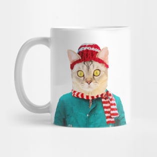 Winter Cat Mug